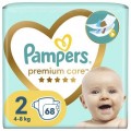Pampers Підгузки Pampers Premium Care Розмір 2 (4-8 кг) 68 шт (8001841104874)