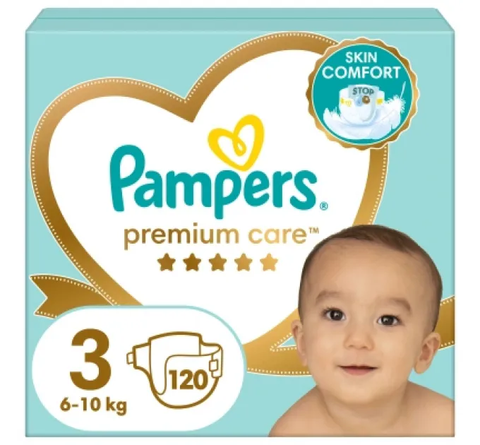 Pampers Підгузки Pampers Premium Care Midi Розмір 3 (6-10кг), 120 (4015400465461)