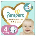 Pampers Підгузки Pampers Premium Care Maxi Розмір 4 (9-14 кг) 52 (4015400278818)