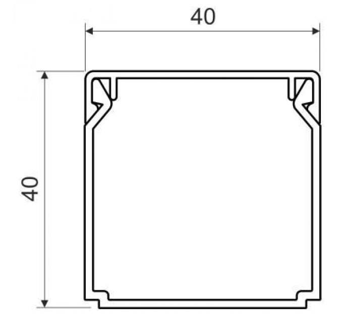 Короб Kopos LHD 40х40_HD (40х40 LHD)