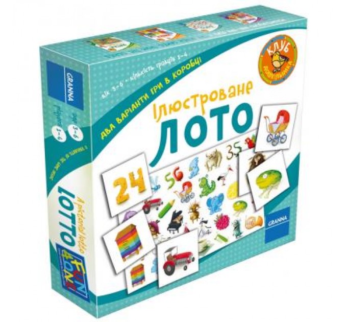 Granna Настільна гра Granna Ілюстроване Лото (82517)