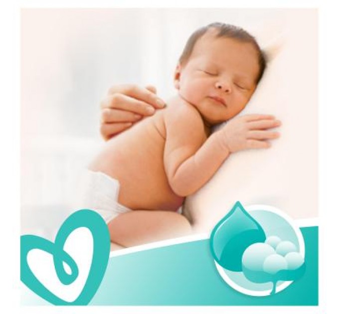 Pampers Дитячі вологі серветки Pampers Sens 80 шт (8001841041421)