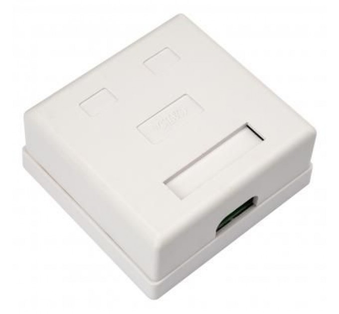 Vinga Комп'ютерна розетка RJ45x2 UTP cat.5e 8P8C Vinga (VCPRJ45O2)