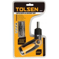 Набір викруток Tolsen храпова з нахилом 14 біт (20040)