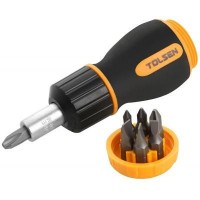 Набір викруток Tolsen храпова коротка 7 біт (20033)
