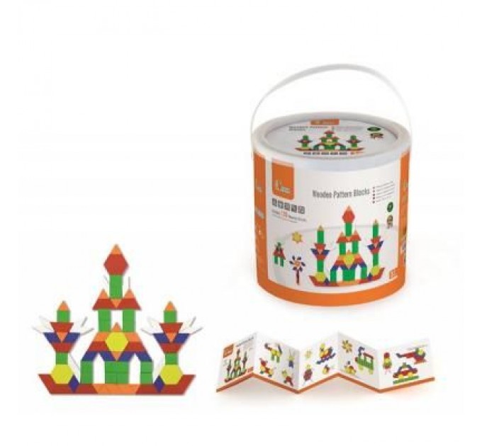 Viga Toys Конструктор Viga Toys Набір будівельних блоків (50065)