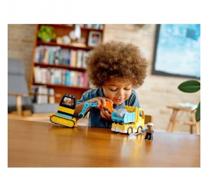 Конструктор LEGO Вантажівка і гусеничний екскаватор (10931)