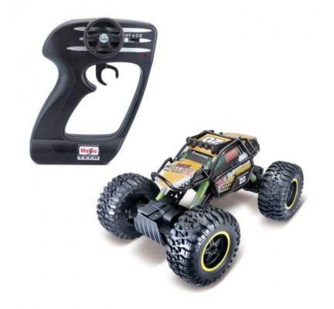 Maisto Радіокерована іграшка Maisto Tech Rock Crawler Pro чорний (81334 black)