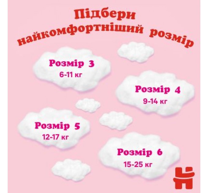 Huggies Підгузки Huggies Pants 4 Mega (9-14 кг) для дівчаток 104 шт (5029054568095)