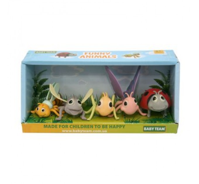 Baby Team Фігурка Baby Team набір Комахи 5 шт (8834)