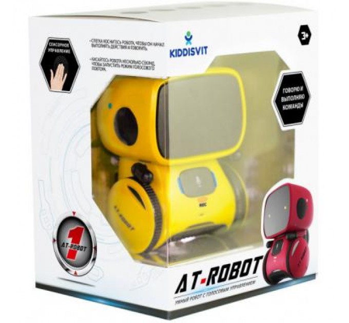Інтерактивна іграшка AT-Robot робот з голосовим управл.жовтий, укр (AT001-03-UKR)