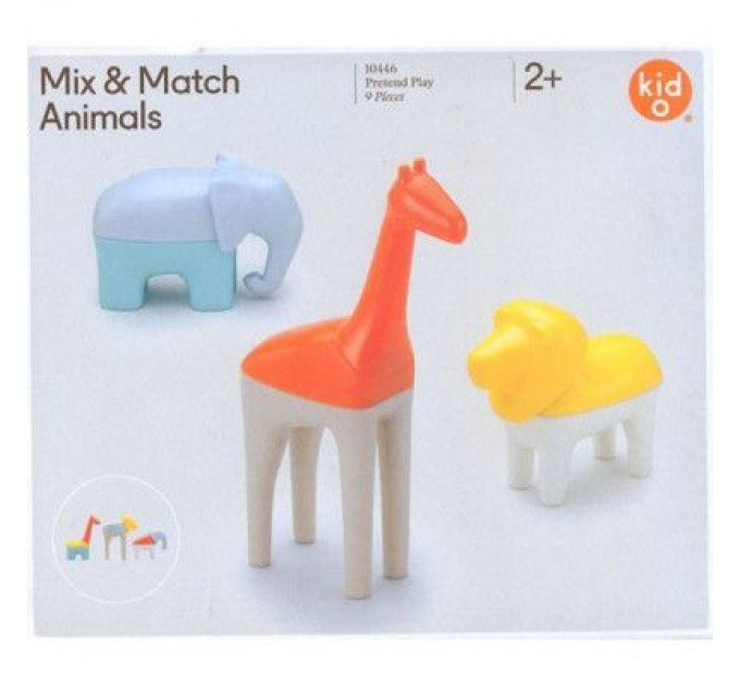 Kid O Розвиваюча іграшка Kid O конструктор - пазл Сафарі (10446)