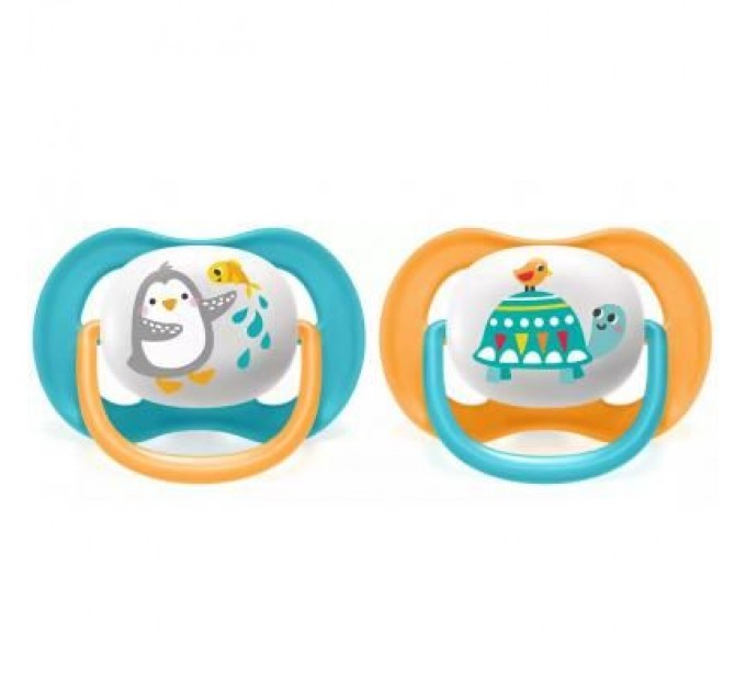 Philips AVENT Пустушка Philips AVENT Ultra Air Animal для хлопчиків 6-18 міс (SCF080/07)