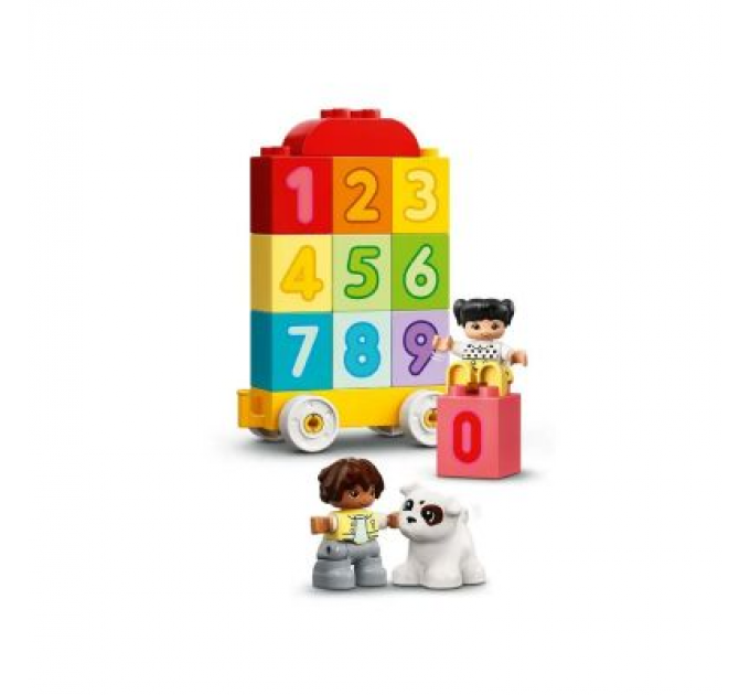 LEGO Конструктор LEGO Duplo Потяг із цифрами — вчимося рахувати 23 деталі (10954)