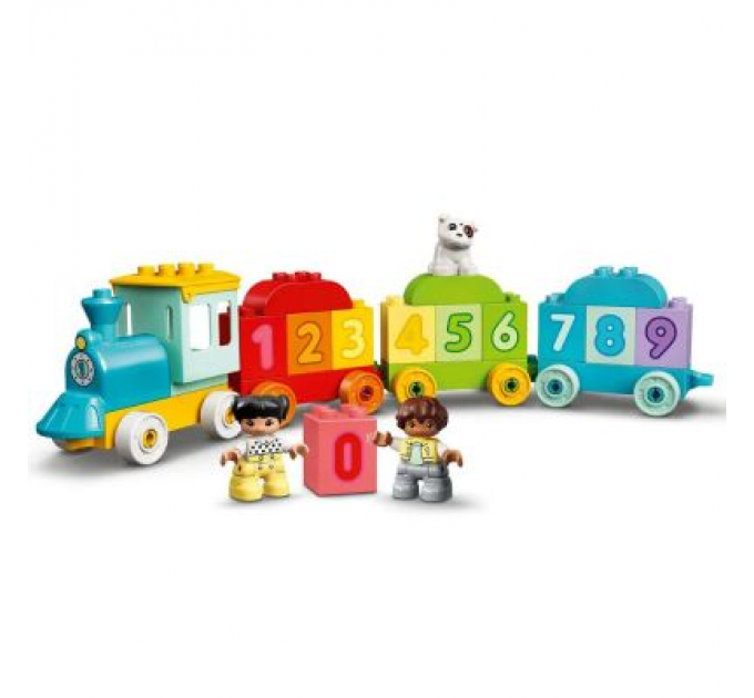 LEGO Конструктор LEGO Duplo Потяг із цифрами — вчимося рахувати 23 деталі (10954)