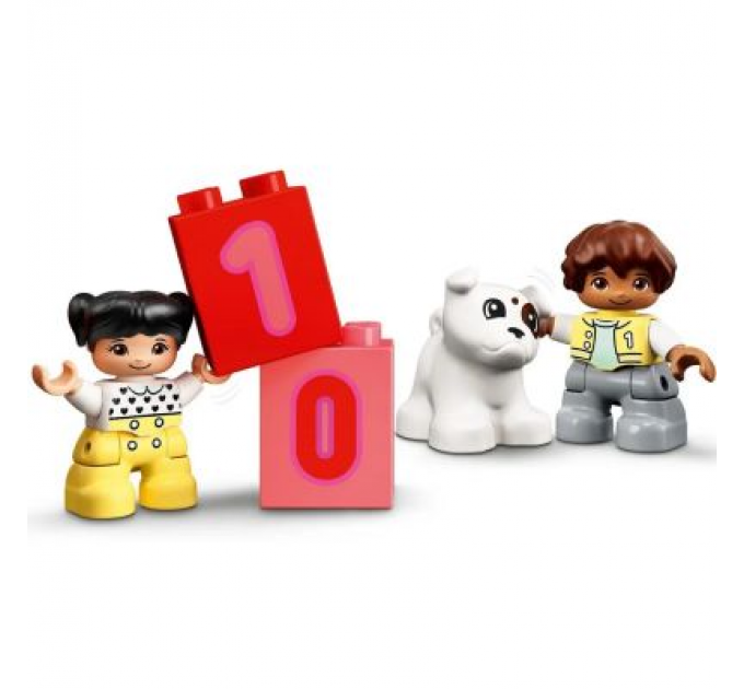 LEGO Конструктор LEGO Duplo Потяг із цифрами — вчимося рахувати 23 деталі (10954)