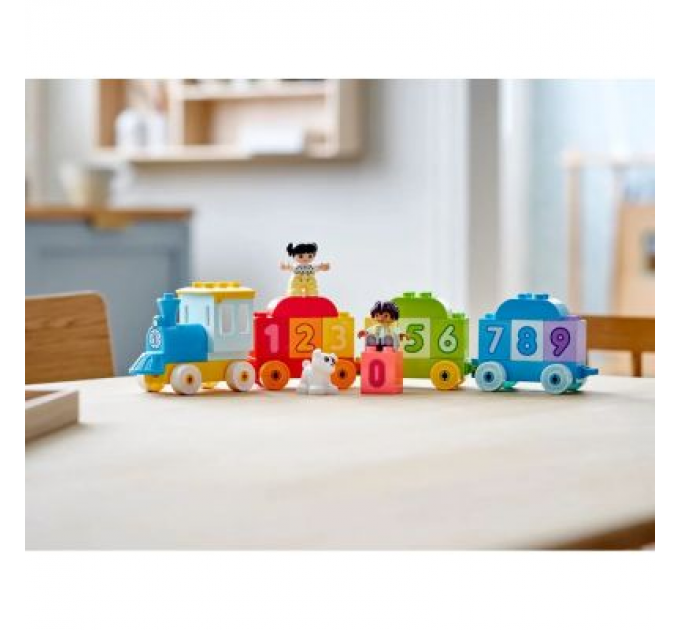 LEGO Конструктор LEGO Duplo Потяг із цифрами — вчимося рахувати 23 деталі (10954)