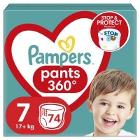 Підгузки Pampers трусики Pants Giant Розмір 7 (17+ кг) 74 шт. (8006540069622)