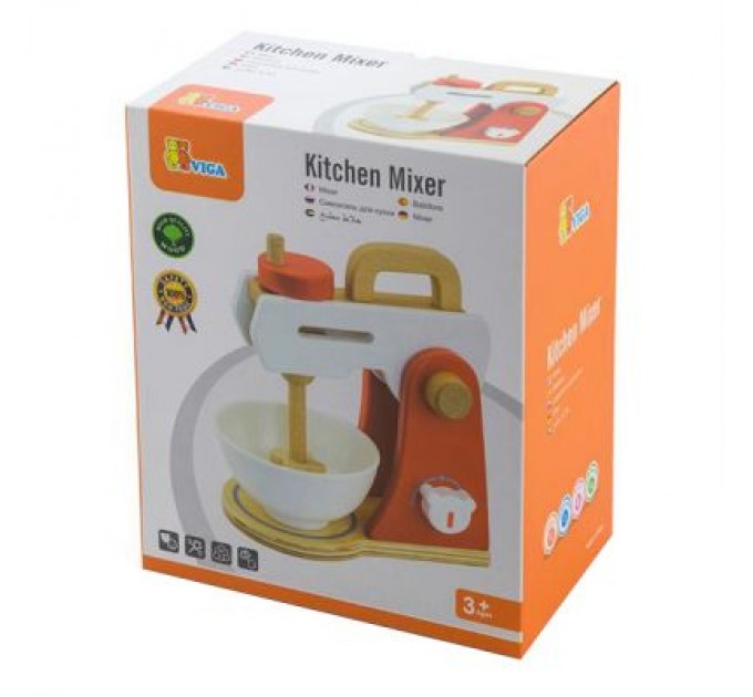 Ігровий набір Viga Toys міксер з дерева (50235FSC)