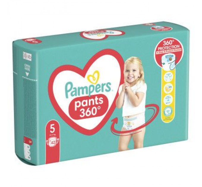 Pampers Підгузки Pampers трусики Pants Розмір 5 (12-17 кг) 42 шт. (8006540068960)