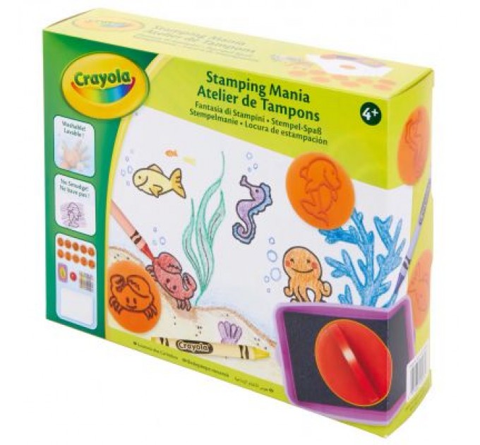 Набір для творчості Crayola Штампоманія (256275.006)
