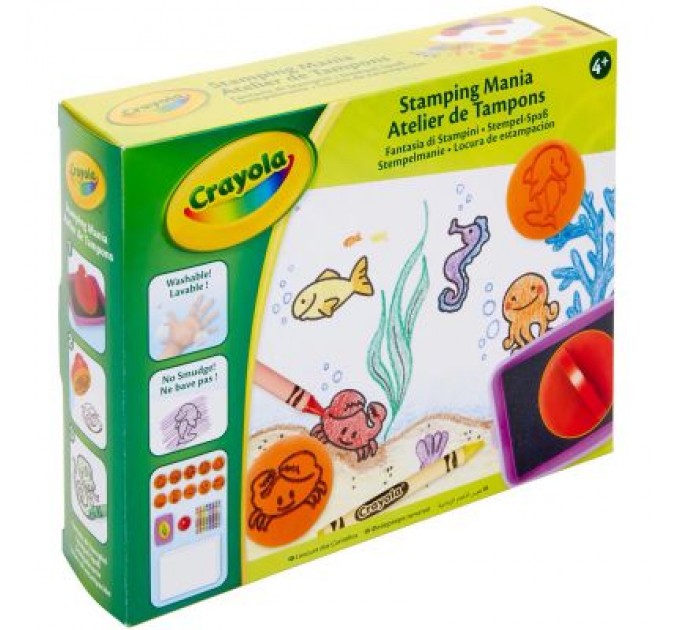 Набір для творчості Crayola Штампоманія (256275.006)