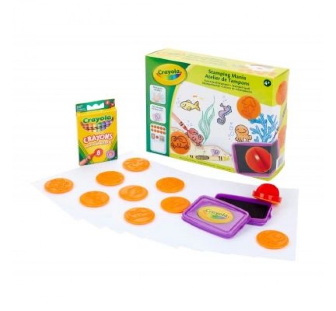 Набір для творчості Crayola Штампоманія (256275.006)