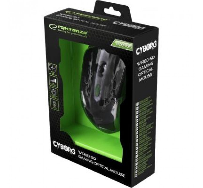 Мишка Esperanza MX405 Cyborg (EGM405)