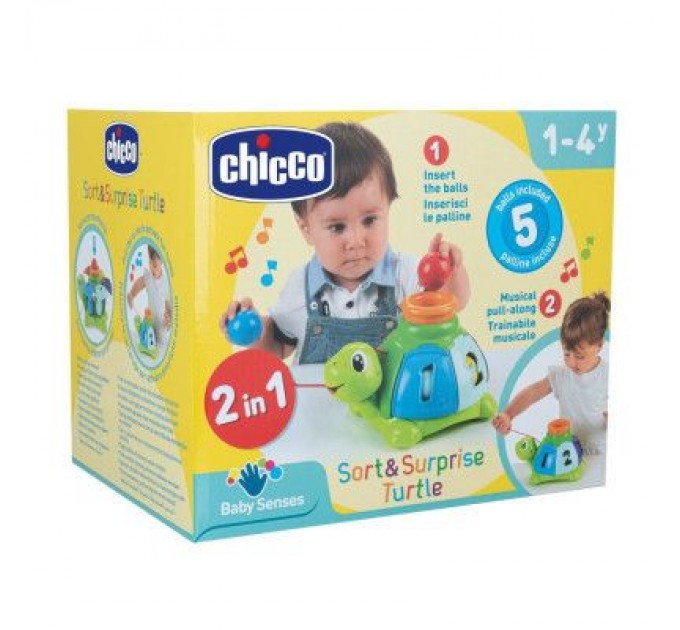 Chicco Розвиваюча іграшка Chicco сортер Черепаха (10622.00)