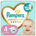 Pampers Підгузки Pampers Premium Care Maxi Розмір 4 (9-14 кг) 34 шт (8001090379368)