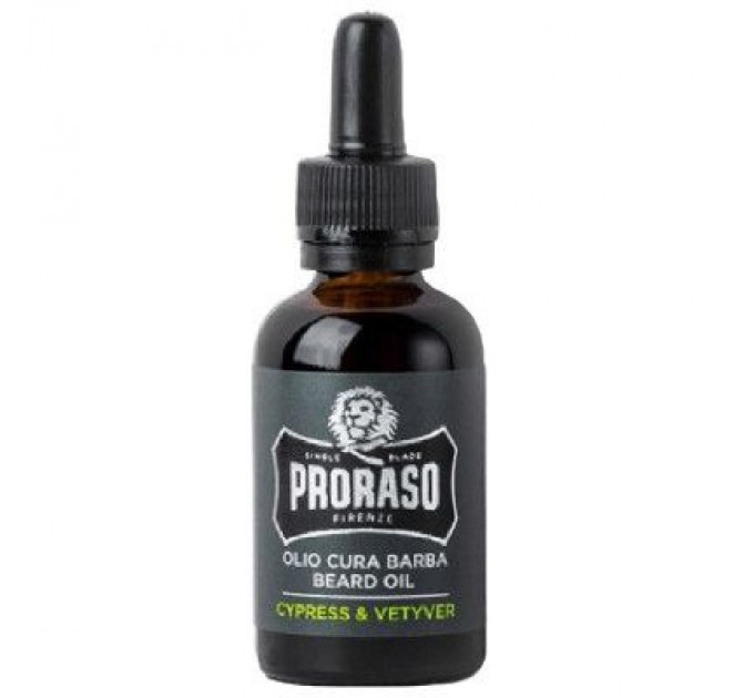 Proraso Олія для догляду за бородою Proraso Cypress & Vetiver 30 мл (8004395007424)