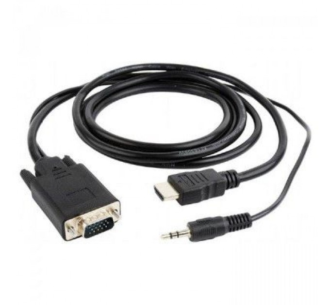 Перехідник HDMI to VGA 5.0m Cablexpert (A-HDMI-VGA-03-5M)