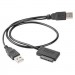 Cablexpert Перехідник USB 2.0 to Slimline SATA 13 pin Cablexpert (A-USATA-01)