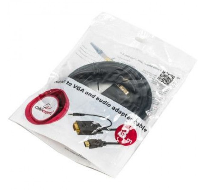 Перехідник HDMI to VGA 3.0m Cablexpert (A-HDMI-VGA-03-10)