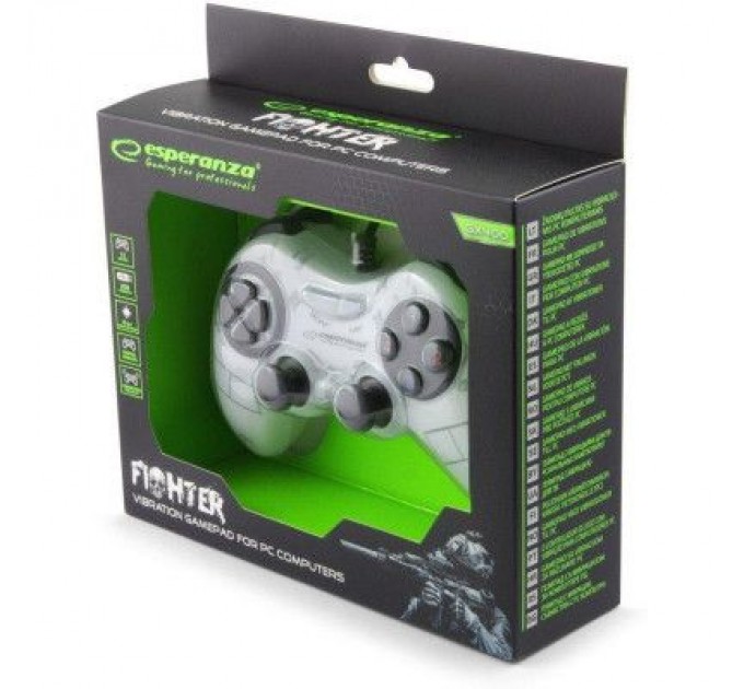 Геймпад Esperanza Fighter PC White (EGG105W)