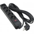 Patron Мережевий фільтр живлення Patron 5.0 m3*1mm2 (SP-1055) 5 розеток BLACK (EXT-PN-SP-1055)