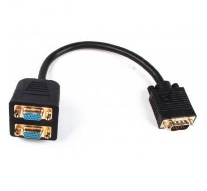 Перехідник Cablexpert VGA M to 2 VGA F (CC-VGAX2-20CM)
