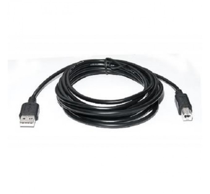 REAL-EL Кабель для принтера USB2.0 AM/BM 3.0m Pro black REAL-EL (EL123500027)