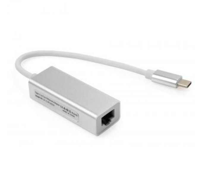 Vinga Перехідник Type-C to Gigabit LAN aluminium Vinga (VCPATC2GBLNS)