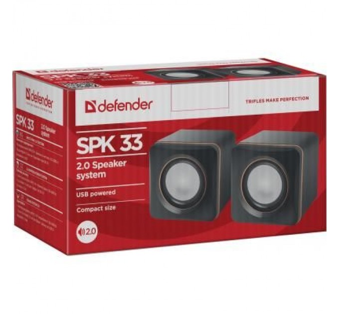 Defender Акустична система Defender SPK 33 Black (65633)