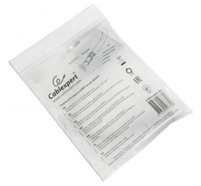 Cablexpert Перехідник DisplayPort to HDMI Cablexpert (A-DPM-HDMIF-002)
