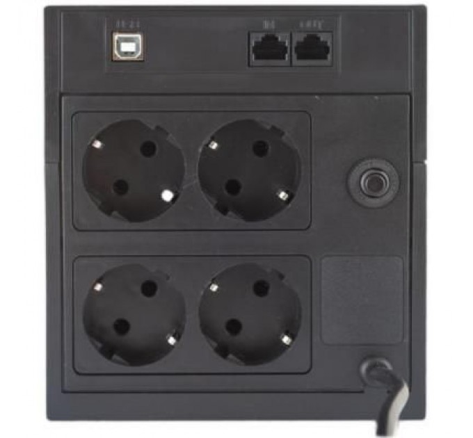 Powercom Пристрій безперебійного живлення Powercom RPT-1500AP LCD SCHUKO