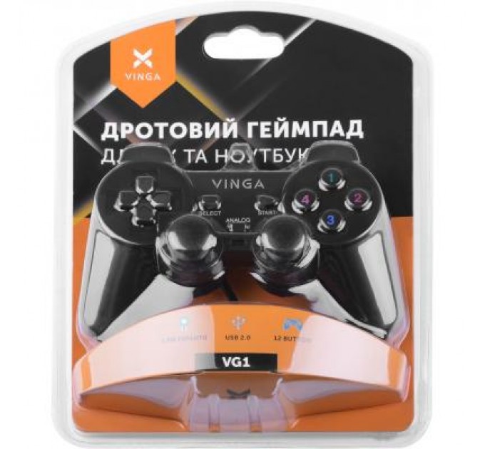 Геймпад Vinga VG1 Black