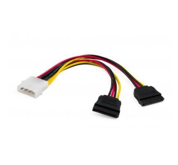 Vinga Кабель живлення SATA power 0.2m 2 connectors Vinga (VCPSATA2PW2)
