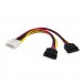 Vinga Кабель живлення SATA power 0.2m 2 connectors Vinga (VCPSATA2PW2)