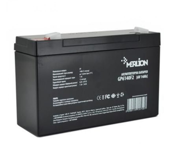 Merlion Батарея до ДБЖ Merlion 6V-14Ah (GP6140F2)