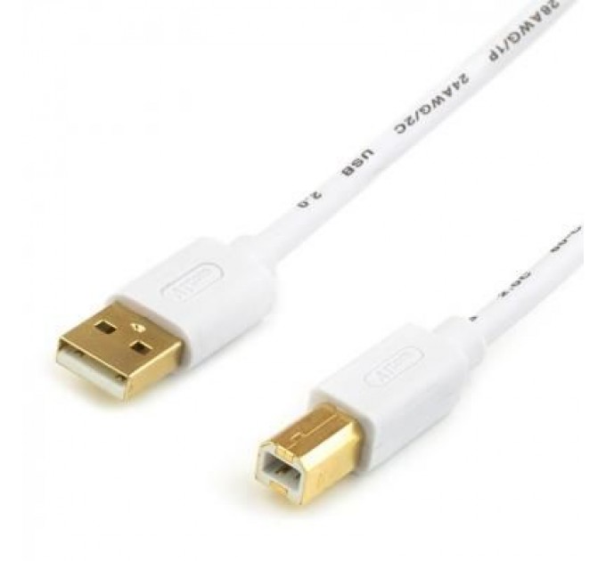 Atcom Кабель для принтера USB 2.0 AM/BM 0.8m Atcom (14370)