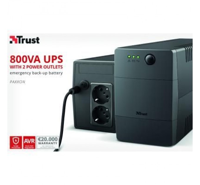 Пристрій безперебійного живлення Trust Paxxon 800VA (23503_TRUST)