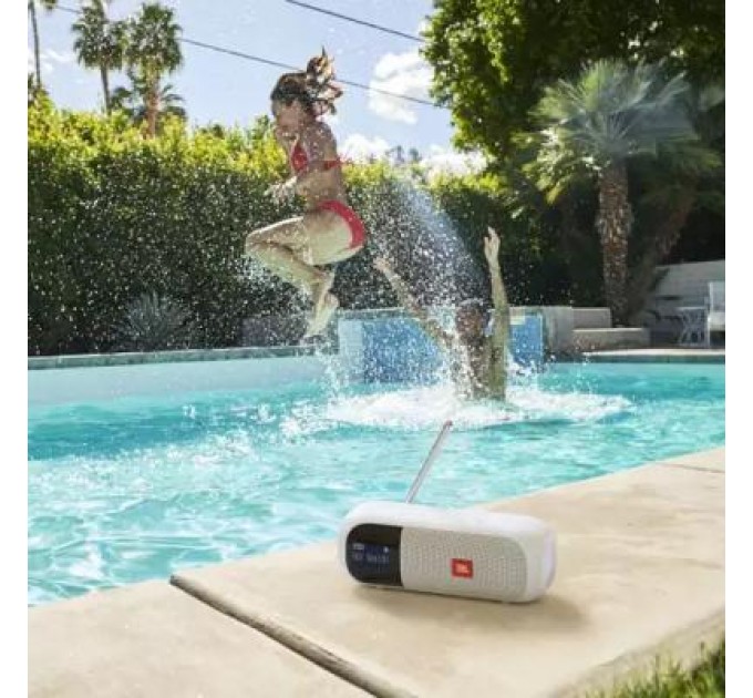 JBL Акустична система JBL Tuner 2 FM White (JBLTUNER2WHT)