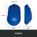 Logitech Мишка Logitech M330 Silent plus Blue (910-004910)